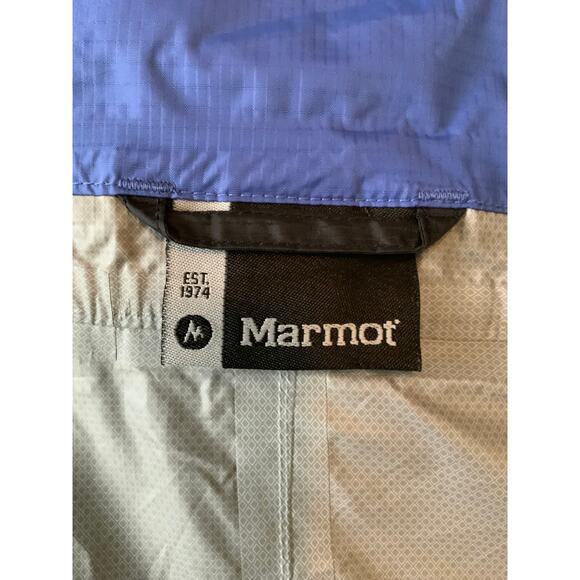 Marmot Windbreaker Jacket - Women's Medium - Black/Purple - Picture 4 of 5